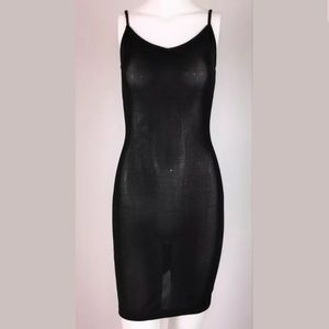 Fendi Semi Sheer body con dress